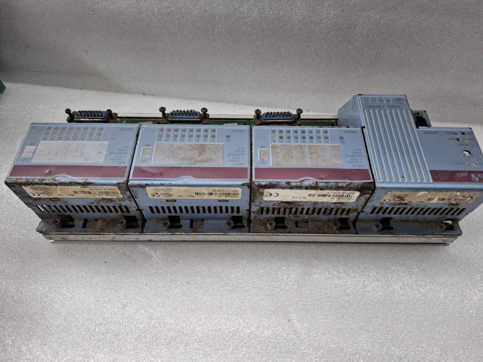 B&R RACK WITH CP430+DM438+DM438+DM438 PLC SET FOR PARTS